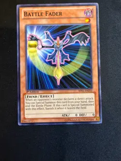 Battle Fader (Starfoil) BP01-EN211 Battle Pack: Epic Dawn Yu-Gi-Oh Unlimited NM - Image 1