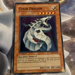Yu-Gi-Oh! Cyber Dragon CRV-EN015 1st Edition Super Rare NM Cybernetic Revolution - Image 1