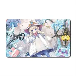 Yu-Gi-Oh! Elzette of the White Forest OCG TCG60x35cm Single Playmat - Image 1