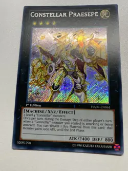 Yugioh Constellar Praesepe 1st Edition Secret Rare HA07-061 HP - Image 1