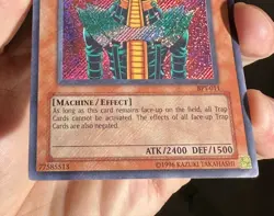 Yu-Gi-Oh! TCG Jinzo BPT-011 Limited Secret Rare 2003 Tin Promo HOLO BLEED - Image 5