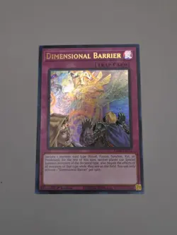 Yugioh! Dimensional Barrier - RA01-EN072 - Ultra Rare - 1st Edition NM - Image 2