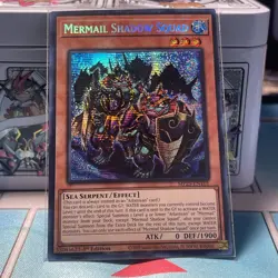 Yugioh Mermail Shadow Squad MP25-EN101 1st Edition Prismatic Secret Rare NM - Image 1