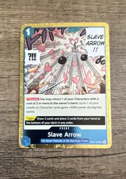 Slave Arrow (Pirate Foil) OP07-056 Premium Booster -The Best- Vol. 2 Foil - Image 1