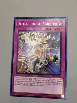 Yugioh! NM Dimensional Barrier - SDAZ-EN039 - Common - 1st Edition - Image 2