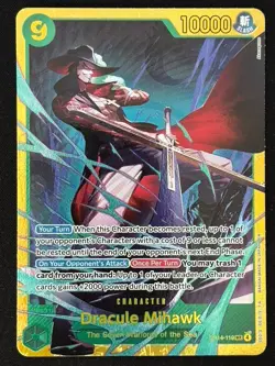 Dracule Mihawk (OP14-119) - The Azure Sea's Seven (OP14) - One Piece - Image 3