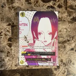 One Piece “You'll Frighten Me...” Manga Event OP14-118 NM - Image 1