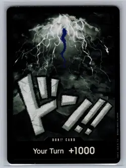 DON!! Card (Kaido) DON!! Premium Booster -The Best- One Piece Foil Near Mint - Image 1