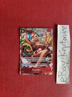 One Piece TCG Kujyaku OP11-004 Alternate ALT ART A Fist Of Divine Speed SR Rare - Image 1