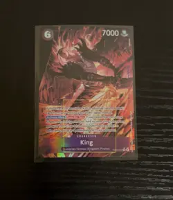 King EB04-031 R Alternate Art The Azure Sea’s Seven ENGLISH OP14 In Hand - Image 1