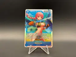 Rebecca OP10-058 SR | Royal Blood One Piece TCG NM - Image 1