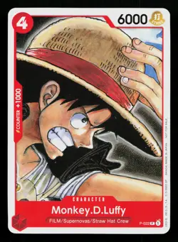 One Piece Promotion Cards #P-022 Monkey.D.Luffy (One Piece Film Red) - Image 1