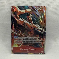 Monkey.D.Garp (Alt Art) OP13-016 - Carrying On His Will - Foil - One Piece - Image 1