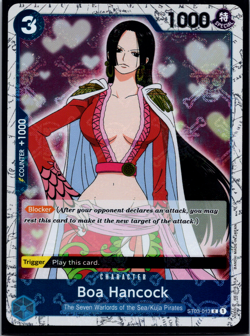 Boa Hancock (ST03-013) (Jolly Roger Foil) C Premium Booster The Best ST03-013 NM - Image 1