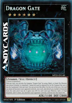 DRAGON GATE • (Portale Drago) • Segreta Prismatica • MP25 EN148 • 1Ed • Yugioh! - Image 1