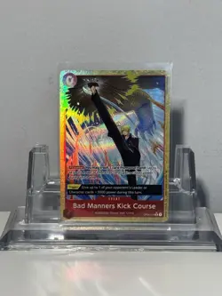 Bad Manners Kick Course (Alternate Art) OP04-016 Premium Booster -The Best- Vol. - Image 1