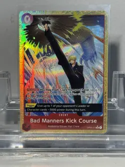Bad Manners Kick Course (Alternate Art) OP04-016 Premium Booster -The Best- Vol. - Image 2