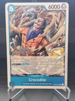 One Piece Card Game - Crocodile (Tournament Pack Vol. 5) ST03-003 - NM - Image 1