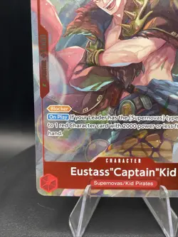 Eustass"Captain"Kid - OP14-014 (Dash Pack) OP14-014 The Azure Sea's Seven Foil - Image 5