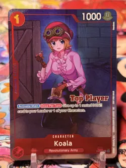 KOALA - One Piece TCG P-069 - TOP PLAYER PROMO - Championship Series 25-26 - Image 1