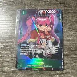 One Piece Perona OP09-034 Illustration Box Vol. 4 Promo Holo - SEALED - Image 1