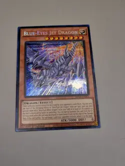 *** BLUE-EYES JET DRAGON *** 1ST EDITION PRISMATIC SECRET RARE MP23-EN004 YUGIOH - Image 1