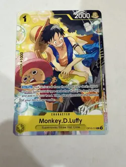 Monkey.D.Luffy (Welcome Pack 2026 Vol.1) OP10-111 One Piece Promo (Full Art) NM - Image 1