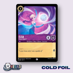 Elsa Queen Regent 40/204 Cold Foil Common The First Chapter LP Disney Lorcana - Image 1