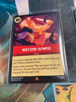 Next Stop, Olympus Whispers Well 4x x4 Disney Lorcana Playset - Image 1