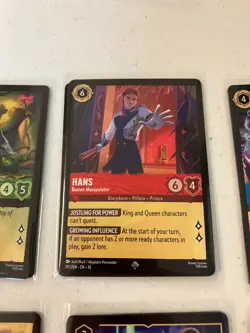Hans - Brazen Manipulator Whispers in the Well 4x x4 Disney Lorcana Playset - Image 1