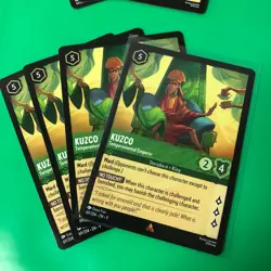 Kuzco - Temperamental Emperor Fabled 4x x4 Disney Lorcana Playset - Image 1