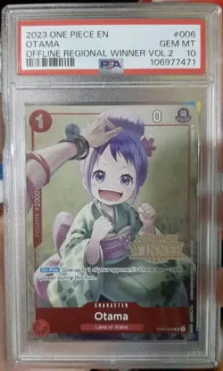 One Piece 2023 Otama Regional Winner Offline POP 2 PSA 10 Very Rare Top Prize - Image 3