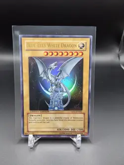 Yugioh Blue-Eyes White Dragon YAP1-EN001 Ultra Rare Limited Edition LP - Image 1