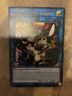 Yugioh! TCG - Silhouhatte Rabbit - Prismatic Secret Rare - MP25-EN090 - Image 1