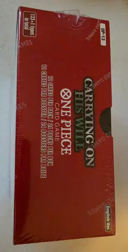 One Piece TCG OP-13 Carrying on his Will BOOSTER BOX Factory Sealed English - Image 2