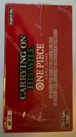 One Piece TCG OP-13 Carrying on his Will BOOSTER BOX Factory Sealed English - Image 3