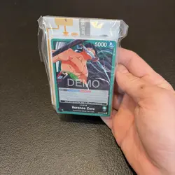 One Piece TCG Promotional Demo Deck Zoro New & Sealed - Image 1