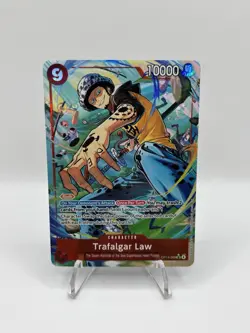 One Piece CCG Trafalgar Law OP14-009 Alt Art SR - English - NM+ - Image 1