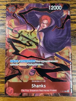 One Piece CCG Shanks (Event Pack Vol. 8) P-097 Promo Card Nm - Image 1