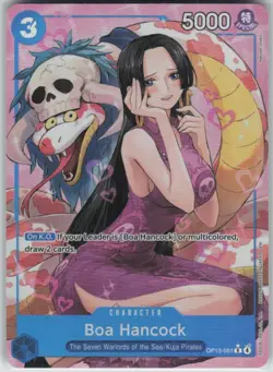 One Piece Boa Hancock OP13-051 Special Rare Alt Art Holo - Image 1