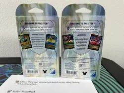 Set of 2 Disney Lorcana Fabled Starter Decks w/ Bonus Booster Packs New Sealed - Image 4