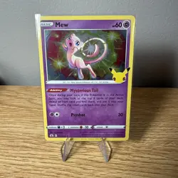 Mew 011/025 Holo Rare - Celebrations 25th Anniversary Pokemon Card Free Shipping - Image 5