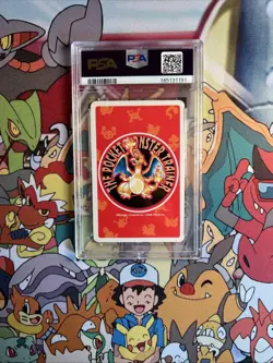 Pokemon Red Jack of Spades Red Playing Cards Japanese PSA 10 Gem Mint - Image 3