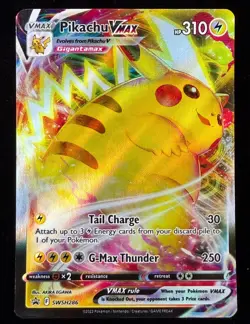 Pikachu VMAX Holo Promo SWSH: Sword & Shield Promo Cards SWSH286 NM - Image 1