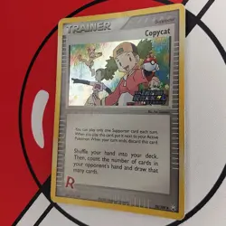 COPYCAT 83/109 EX Team Rocket Returns Reverse Holo STAMPED Pokemon Card MP/LP - Image 3