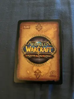 World of Warcraft TCG Skullflame Shield Armor Azeroth 299/361 Card English - Image 2