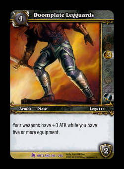 Fires of Outland Set - World of Warcraft WoW TCG Rares/Epics CHOOSE YOUR CARD - Image 4