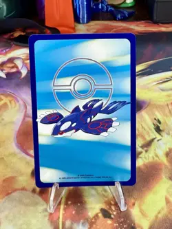 2003 Pokemon Sapphire Shuppet Poker Playing Card 7 Of Clubs Kyogre Deck - Image 2
