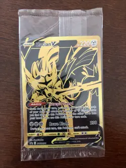 Zacian V SWSH076 SWSH: Sword & Shield Promo Cards Holo - Image 1