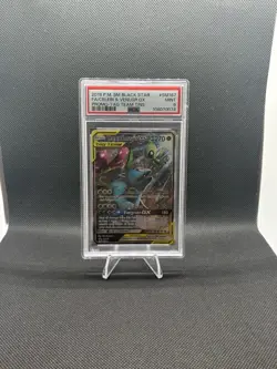 Pokemon Celebi & Venusaur GX Holo TCG SM167 Sun & Moon Promo PSA 9 - Image 1
